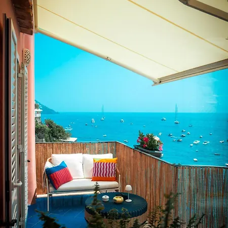 Breathtaking With Sea View In The Heart Of 3* Positano